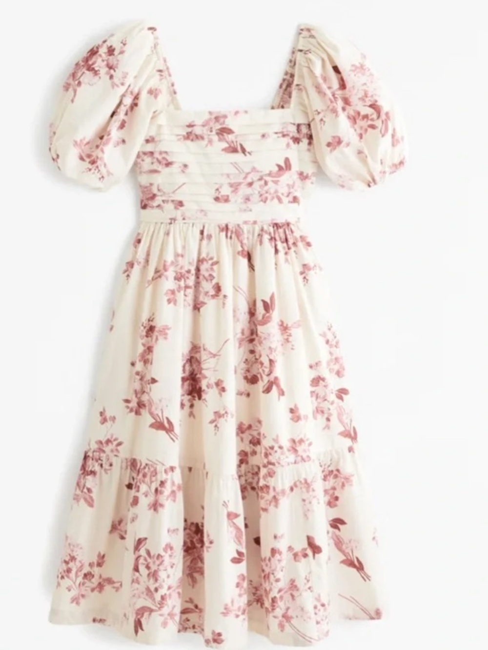 The A&F Emerson Poplin Puff Sleeve Dress
